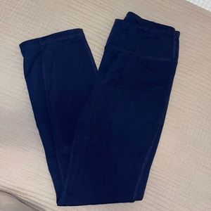 J. Crew 3/4 Navy Leggings - Size Small
